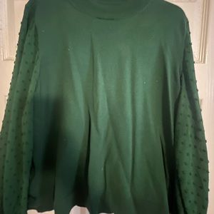 Gorgeous green Vince Camuto sweater xxl